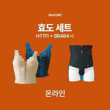 [입는 바른 자세] 효도세트4-HT111(1개),BB484(2개)-총3개
