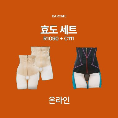 [입는 바른 자세] 효도세트5-R1090(1개),C111(1개)-총2개